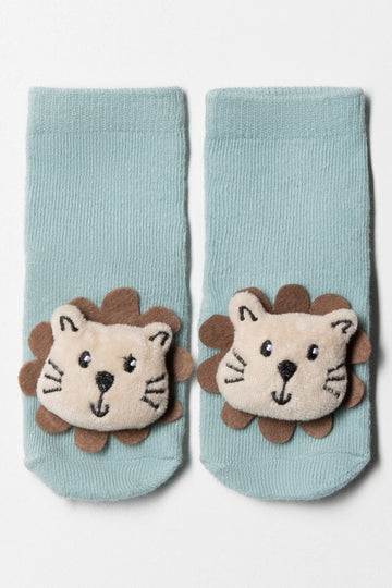 Lion Novelty Sock Sage