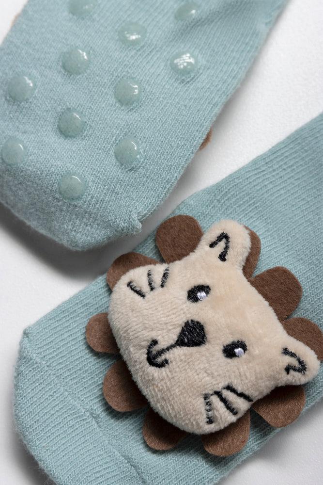 Lion Novelty Sock Sage