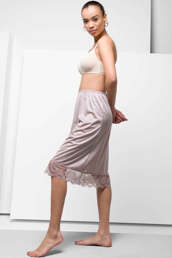 66Cm Half Slip Mocha
