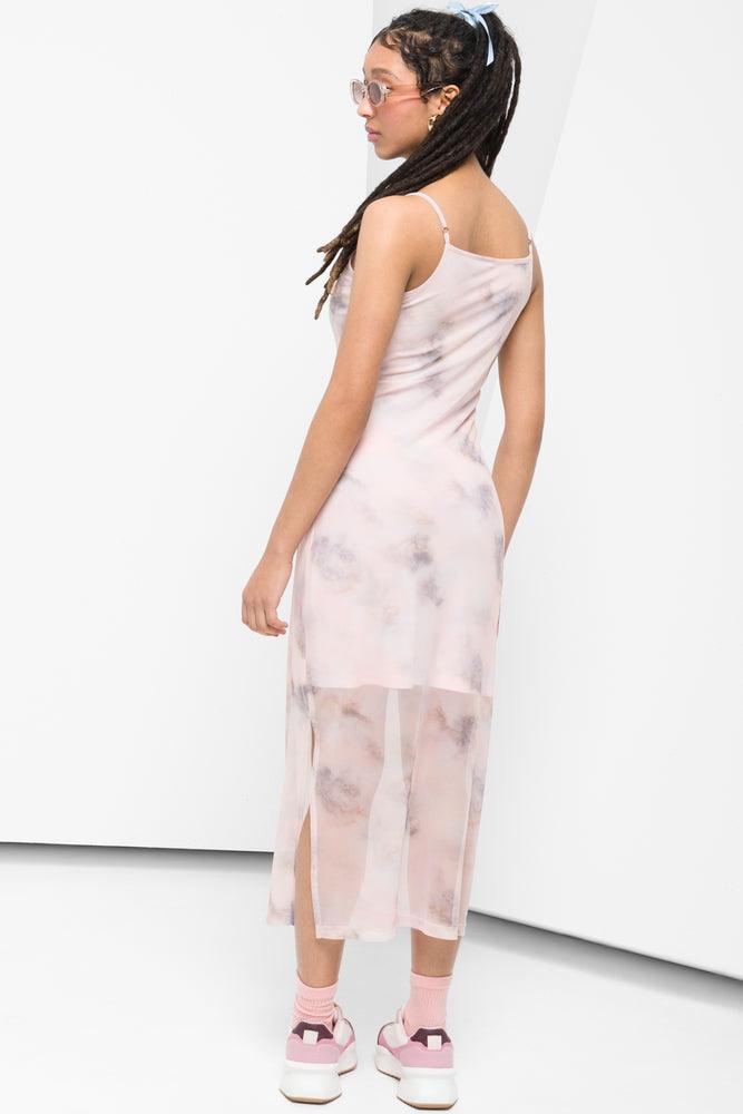 Mesh Midi Dress Multi (2)