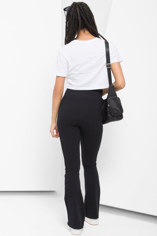 Cropped Short Sleeve T-Shirt White (2)
