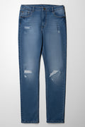 Ripped Denim Jeans Blue