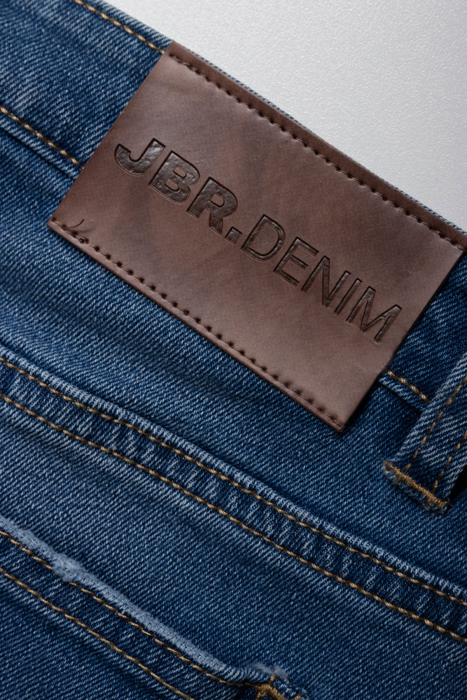 Ripped Denim Jeans Blue (4)