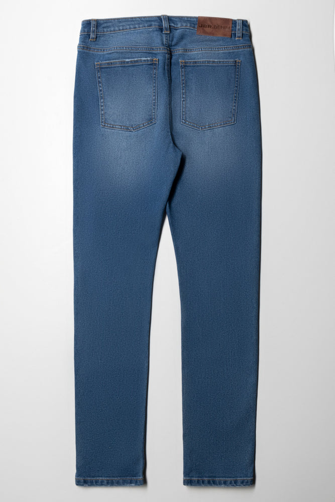 Ripped Denim Jeans Blue (5)