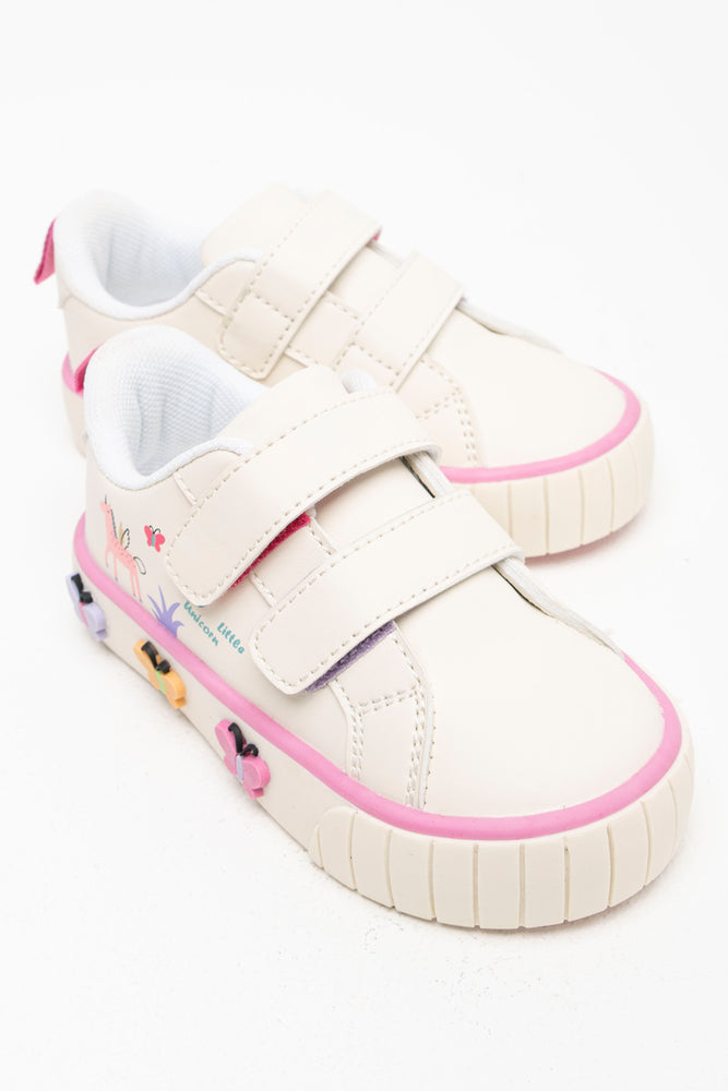 Sneaker Cream & Pink