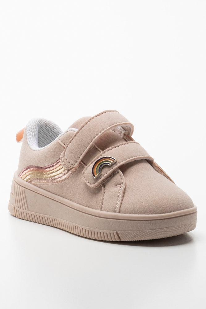 Double Velcro Sneaker Pink (1)
