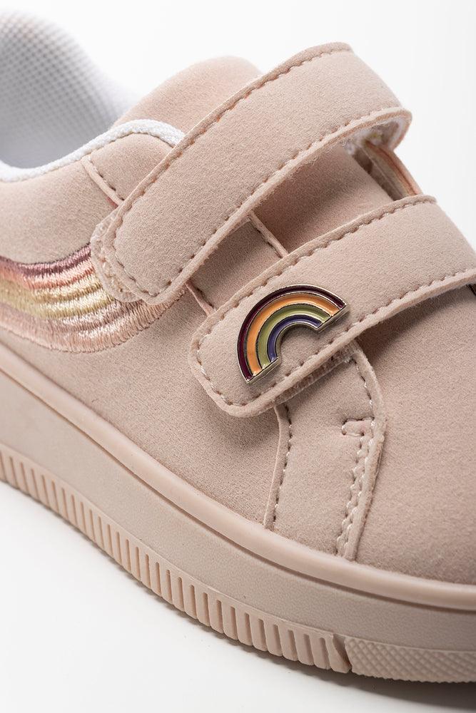 Double Velcro Sneaker Pink (2)