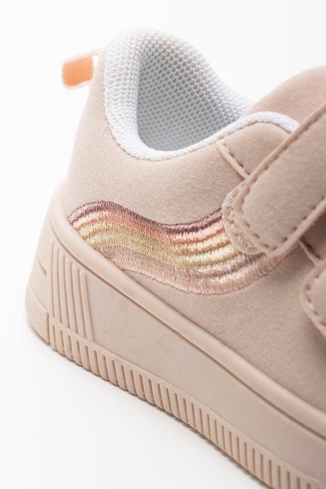 Double Velcro Sneaker Pink (3)
