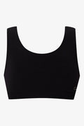 2 Pack Seam-Free Racerback Bras Black & White (1)