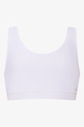 2 Pack Seam-Free Racerback Bras Black & White (2)