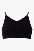 2 Pack Seam-free Bras Black (2)