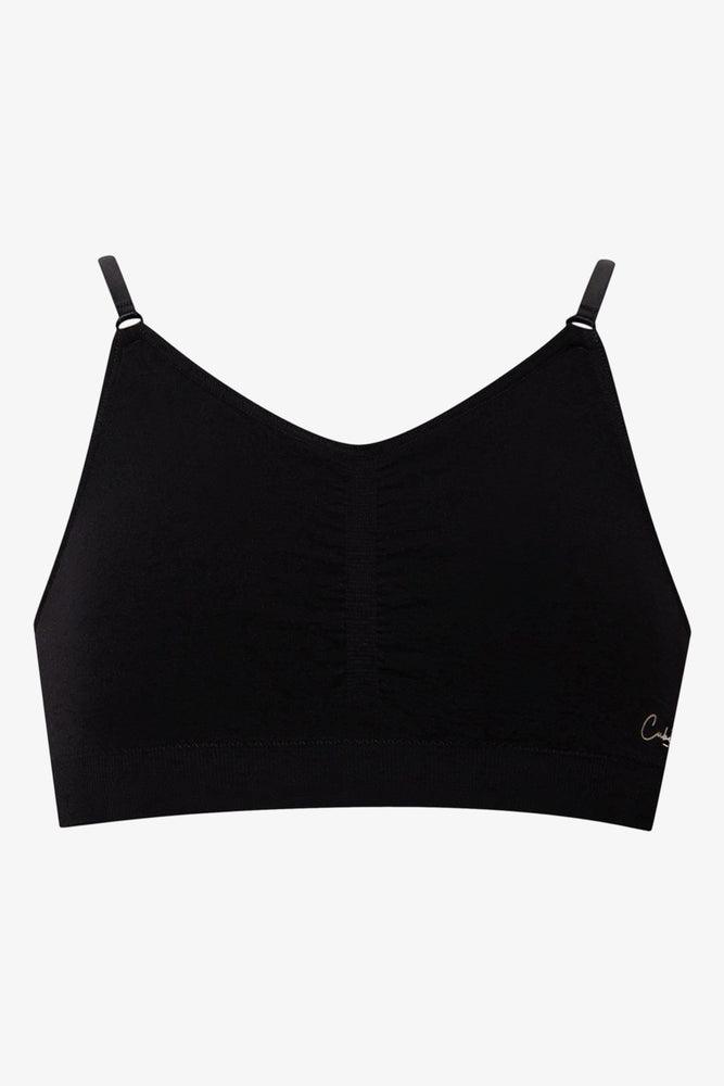 2 Pack Seam-free Bras Black (2)