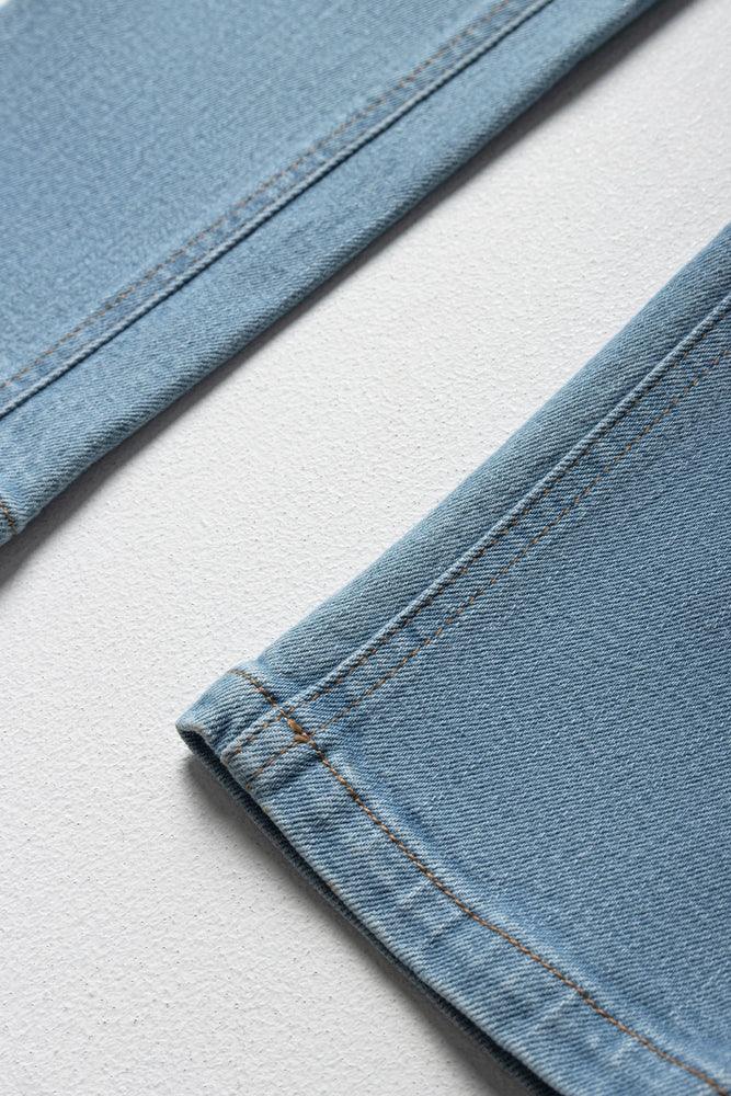 Skinny Denim Jeans Mid Blue (1)
