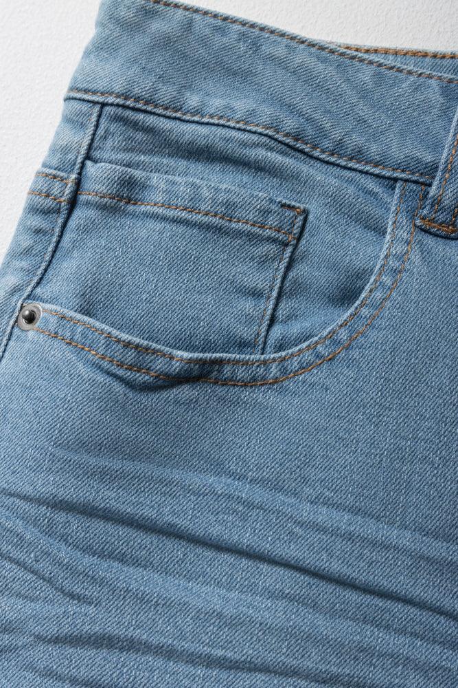 Skinny Denim Jeans Mid Blue (2)