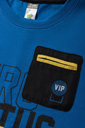 Tuxedo Short Sleeve T-Shirt Blue (1)