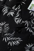 Viscose Floral Shirt Black (1)