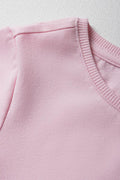 Short Sleeve T-Shirt Light Pink (1)