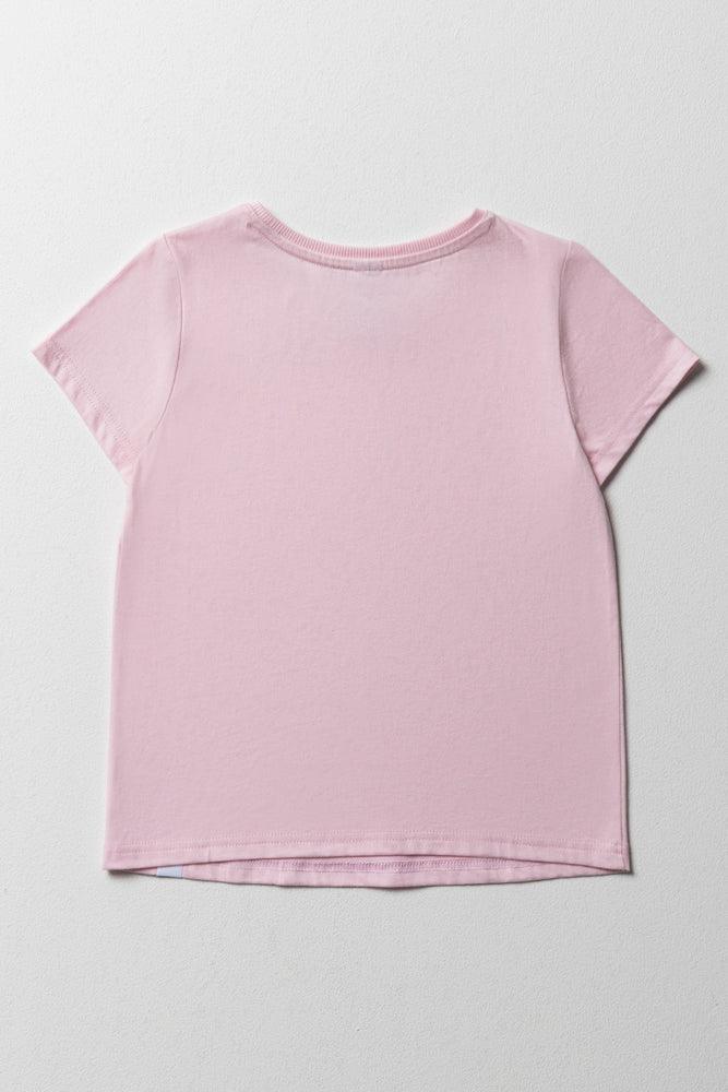 Short Sleeve T-Shirt Light Pink (3)