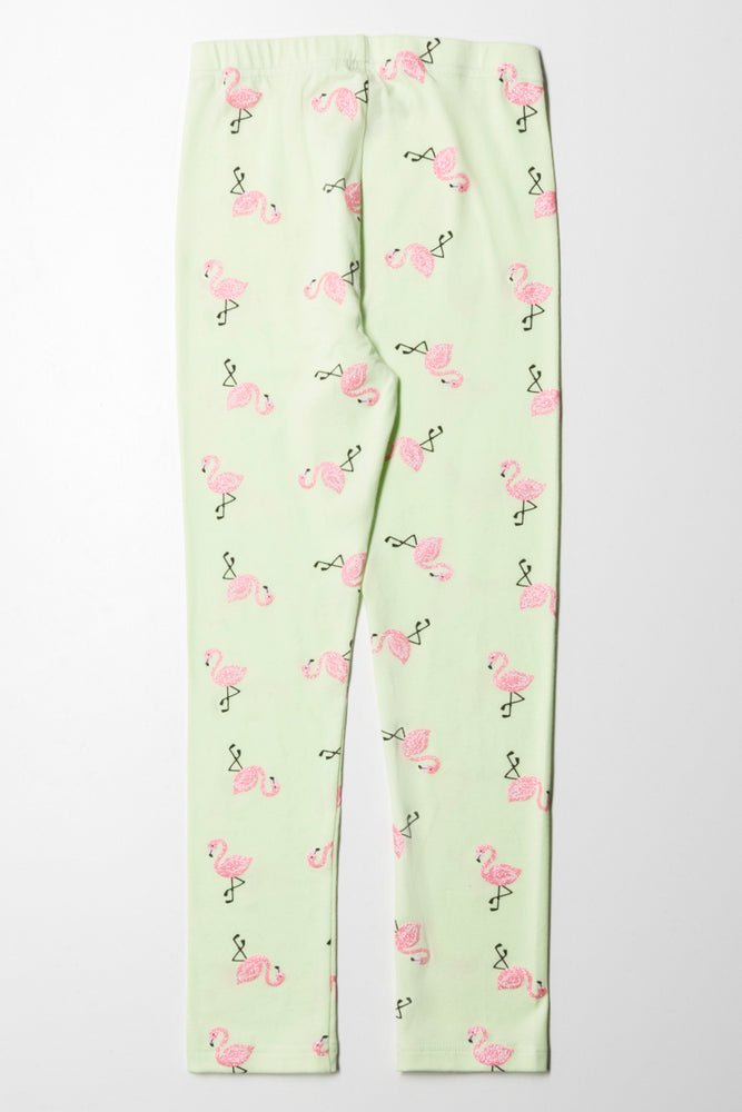 Flamingo Long Legging Light Green (2)