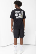 Smiley T-Shirt Black (2)