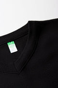 Unisex Primary School Sleeveless Jersey Black (1)