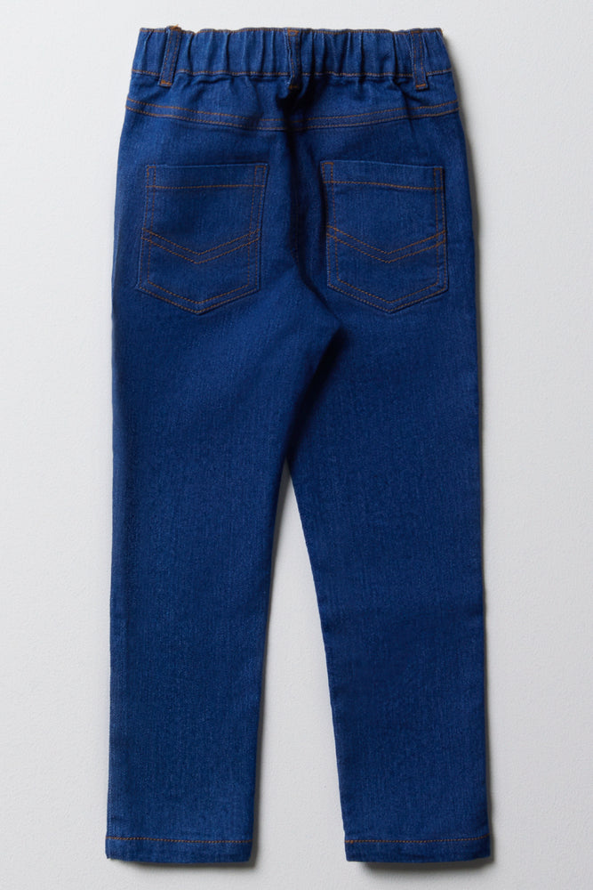 Skinny Denim Jeans Blue (4)