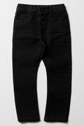 Bow Leg Denim Jeans Black (1)