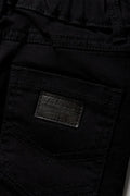 Bow Leg Denim Jeans Black (4)