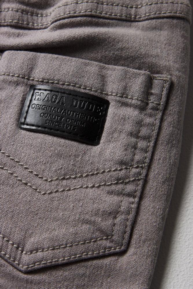 Skinny Denim Jeans Light Grey (5)