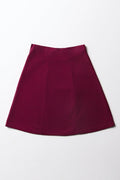 Girls Primary School Skirt Maroon (3)