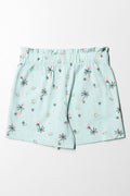 Palm Tree Shorts Light Green (3)