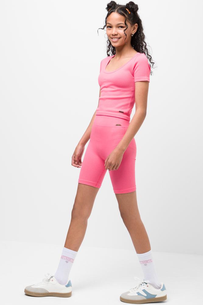 Seamless Cycle Shorts Pink