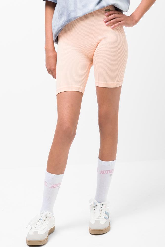 Seamless Cycle Shorts Peach