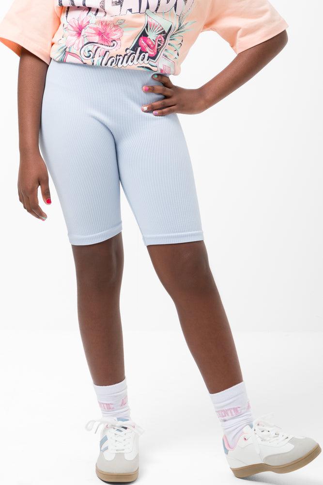 Seamless Cycle Short Light Blue
