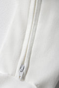 Zip Through Baby-Grow White (1)
