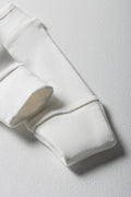 Zip Through Baby-Grow White (3)