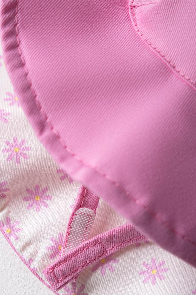 Wide Brim Hat Pink (1)