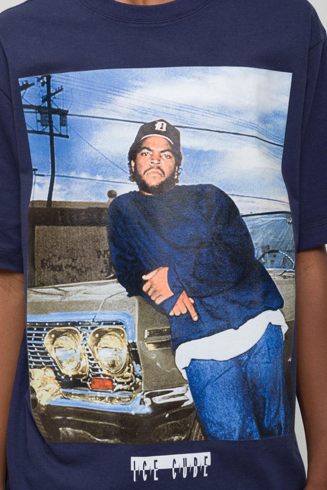 Ice Cube Short Sleeve T-Shirt Navy (3)