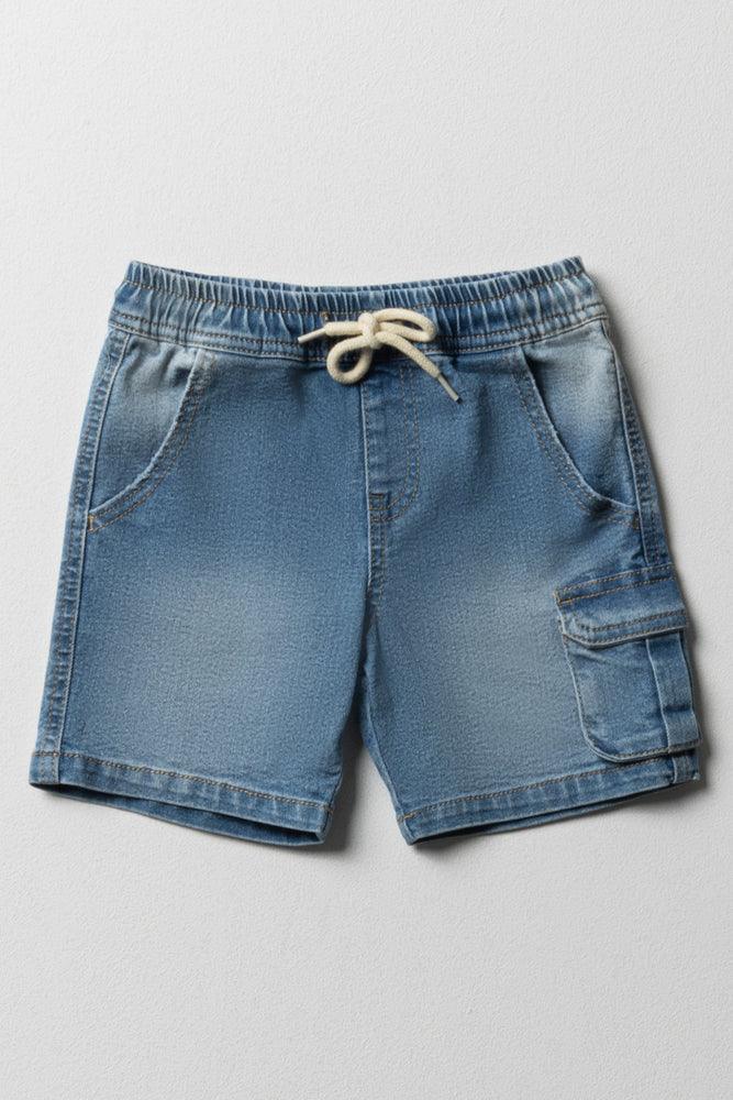 Re kids Cargo Bermuda Shorts Light Blue 7