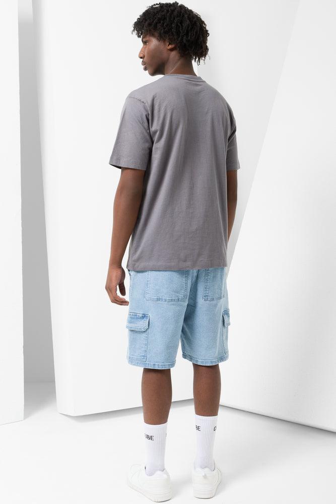 Ice Cube Short Sleeve-Shirt Dark Grey (2)