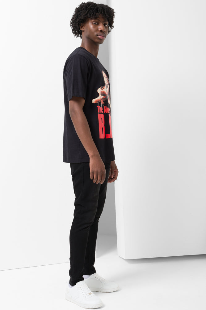 B.I.G Short Sleeve T-Shirt Black (1)
