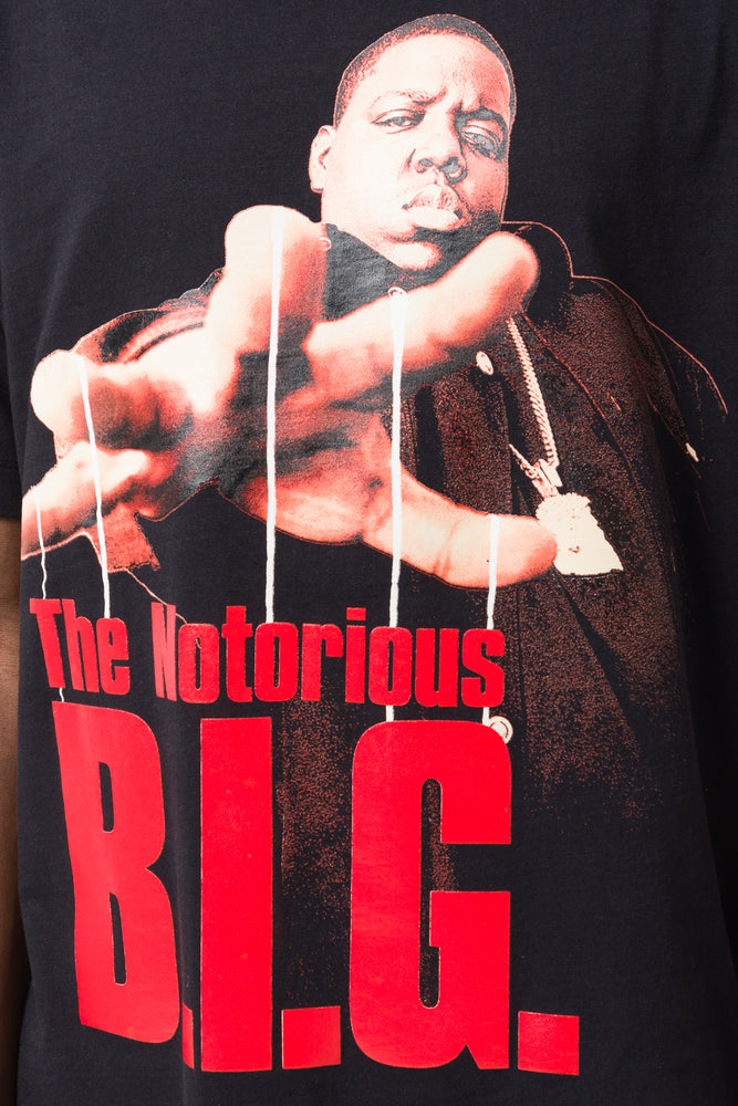 B.I.G Short Sleeve T-Shirt Black (3)