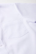Girls School Short Sleeve Collar Shirt White Toughees (3)