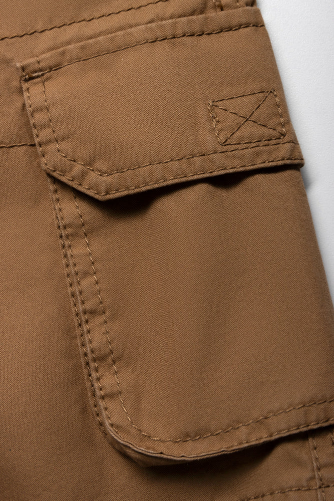 Woven Styled Cargo Shorts (1)