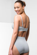 3 Pack Seam-Free Briefs Black, Grey & White (3)