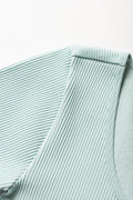 Seamless Short Sleeve T-Shirt Aqua (1)