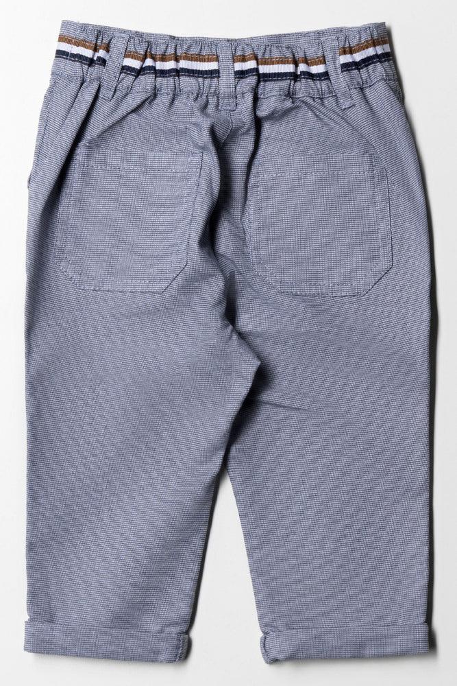Tapered Relaxed Trouser Blue (2)