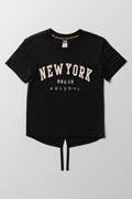 New York Tuxedo T-Shirt Black