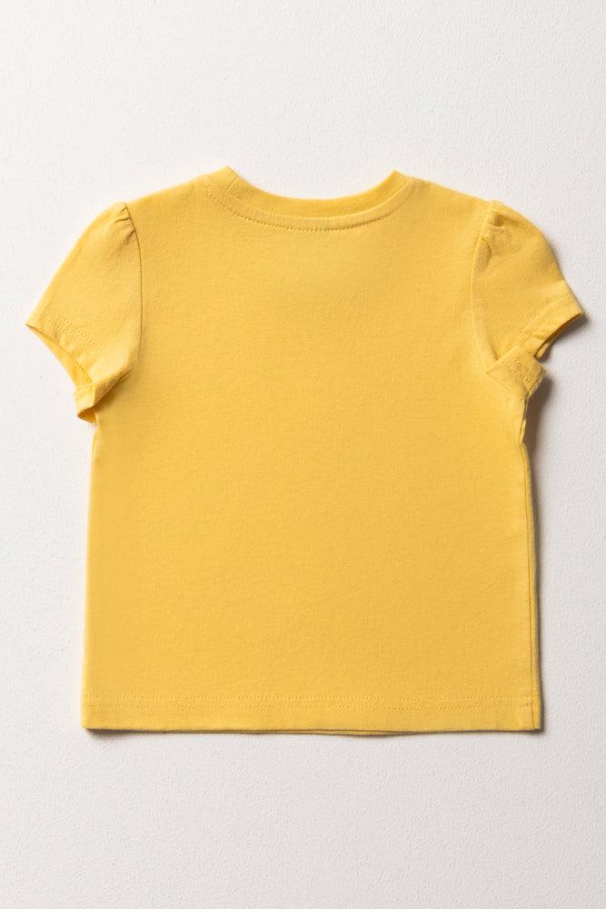 Basic yellow t shirt shop
