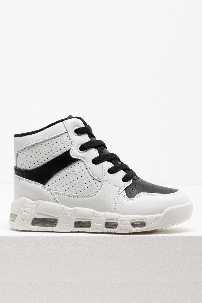 High Top Light Up Sneaker White (1)